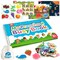 Preschool Magnetic Busy Book, 9 Themed Stickers Toys Fine Motor Skills Learning Binder Quiet Book Montessori Toys for Kids Toddlers Home Kindergarten